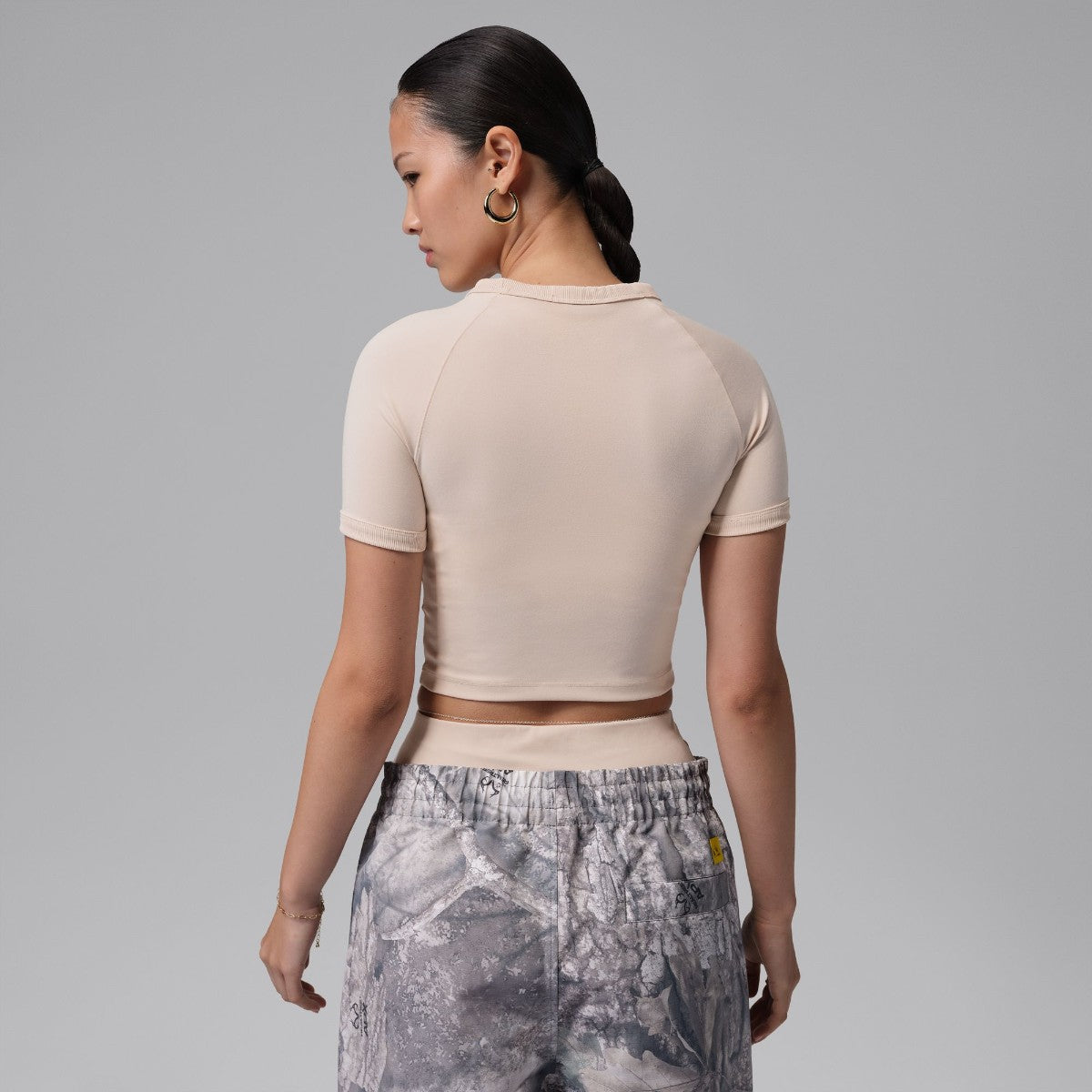 JORDAN BRAND Short Sleeve Top ジョーダンブランド ウィメンズ ショートスリーブ トップ IM7378【レディース 半袖トップス カジュアルウェア コットン素材 ルーズフィット 26FW】