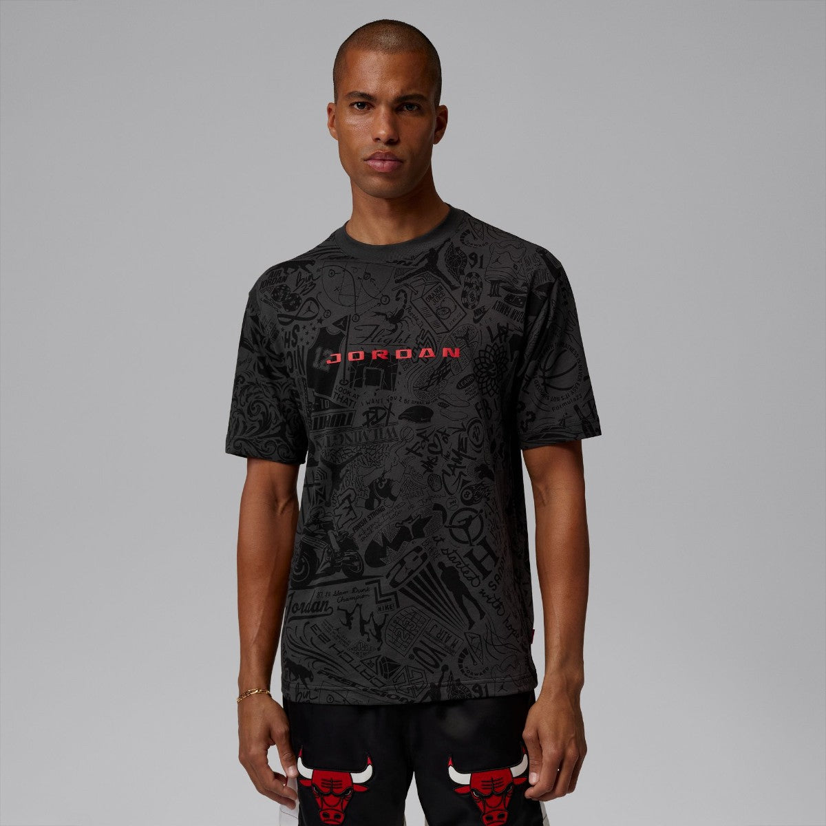 JORDAN BRAND Brooklyn T-Shirt ジョーダンブランド ブルックリン Tシャツ IM9994【メンズ 半袖トップス カジュアルウェア コットン素材 ルーズフィット 26FW】