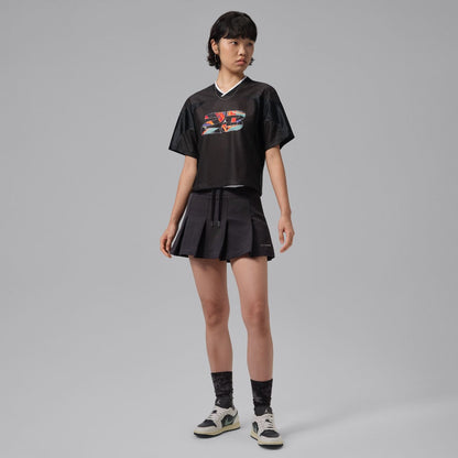 JORDAN BRAND Jordan Flight ジョーダンブランド ジョーダン フライト IV5221【レディース 半袖Tシャツ ユニホーム V字ネック メッシュ 通気性 26FW】