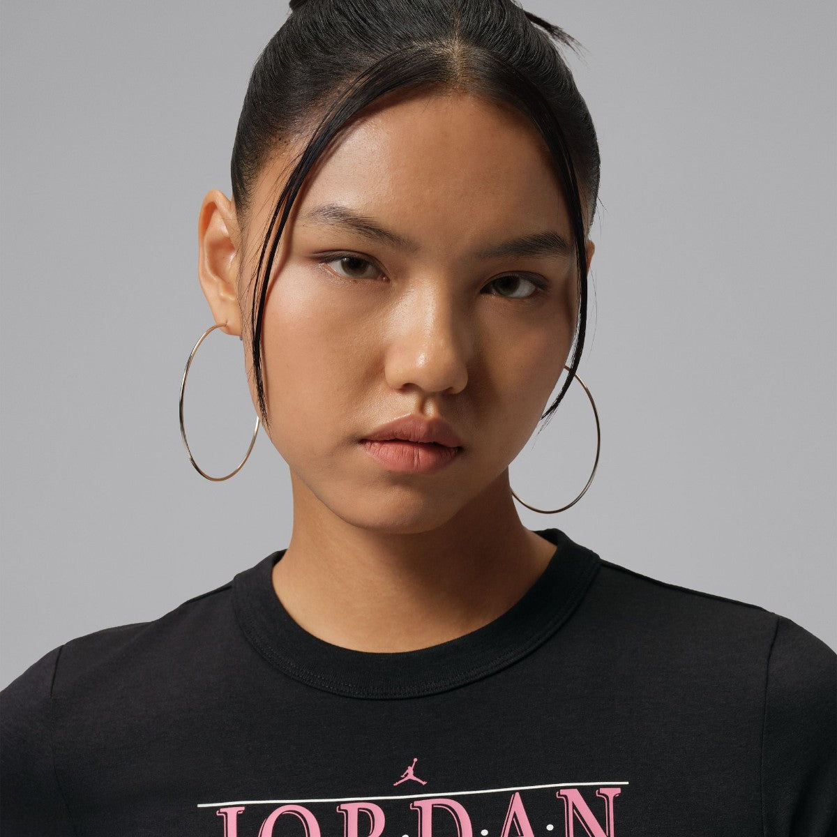 JORDAN BRAND Ringer T-Shirt ジョーダンブランド ウィメンズ リンガー Tシャツ IW0875【レディース 半袖トップス カジュアルウェア コットン素材 ルーズフィット 26FW】