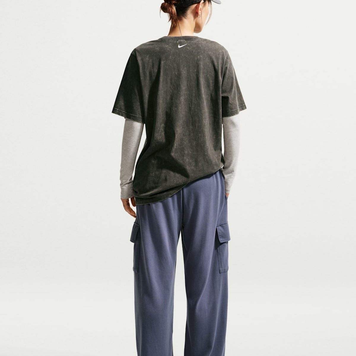 NIKE NSW Retro Flare Short Sleeve T-Shirt ナイキ ウィメンズ NSW レトロ フレア S/S Tシャツ IW1198【レディース 半袖トップス カジュアルウェア コットン素材 ルーズフィット 26FW】
