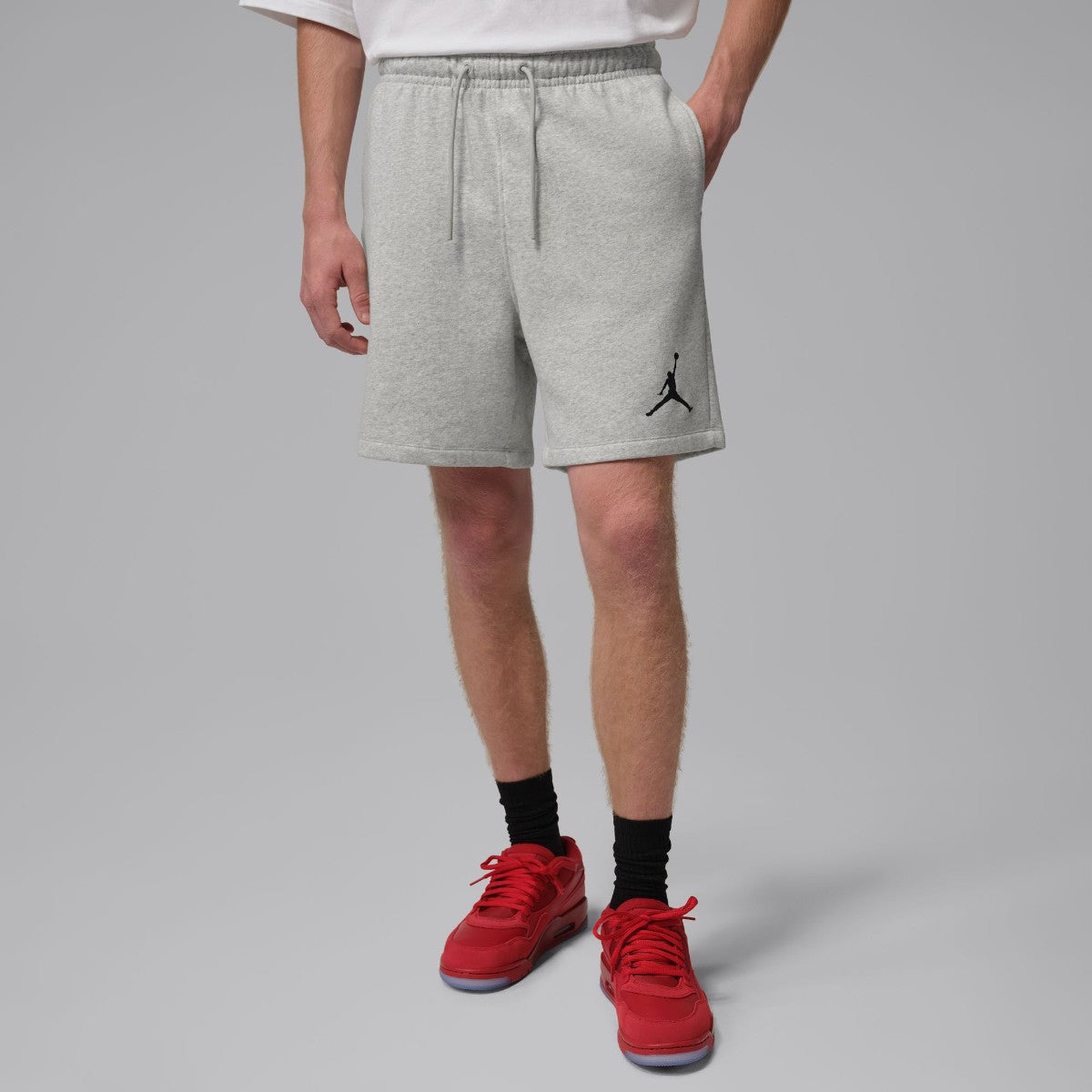 JORDAN BRAND Jumpman Fleece ジョーダンブランド ジャンプマン フリース IR0335【メンズ 軽量メッシュ 速乾性 通気性 ショートパンツ 26FW】