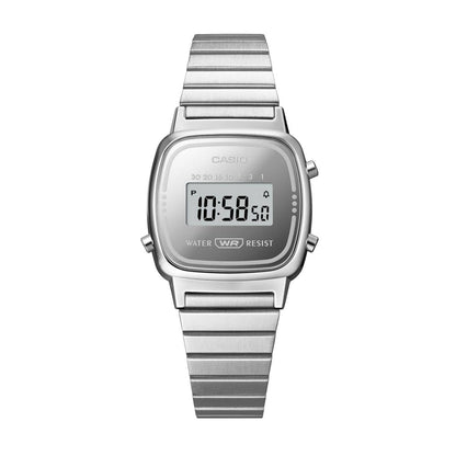 CASIO LA670WES-7AJF カシオ LA670WES-7AJF LA670WES-7AJF【メンズ 日常生活用防水 デジタル時計 メタルバンド 26SS】