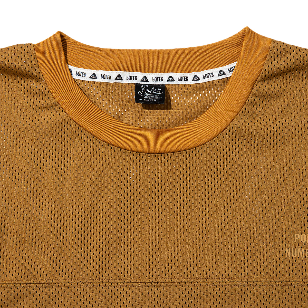 POLER MESH BAGGY S/S ポーラー メッシュ バギー ショートスリーブ 261MCV0035【メンズ 通気性 メッシュ素材 バギーシルエット 半袖 プルオーバー 26SS】