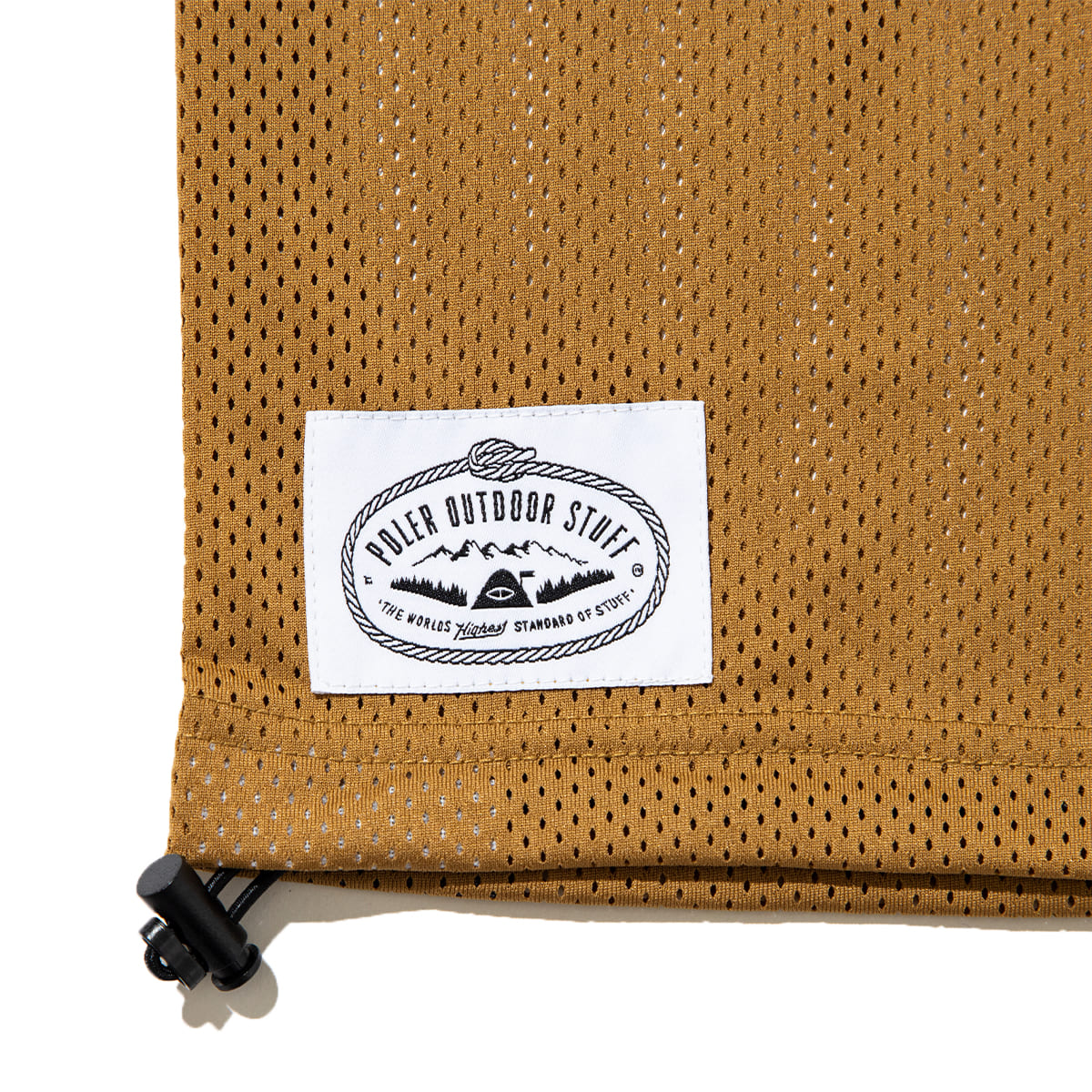 POLER MESH BAGGY S/S ポーラー メッシュ バギー ショートスリーブ 261MCV0035【メンズ 通気性 メッシュ素材 バギーシルエット 半袖 プルオーバー 26SS】