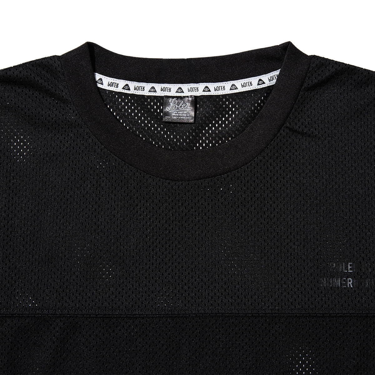 POLER MESH BAGGY S/S ポーラー メッシュ バギー ショートスリーブ 261MCV0035【メンズ 通気性 メッシュ素材 バギーシルエット 半袖 プルオーバー 26SS】