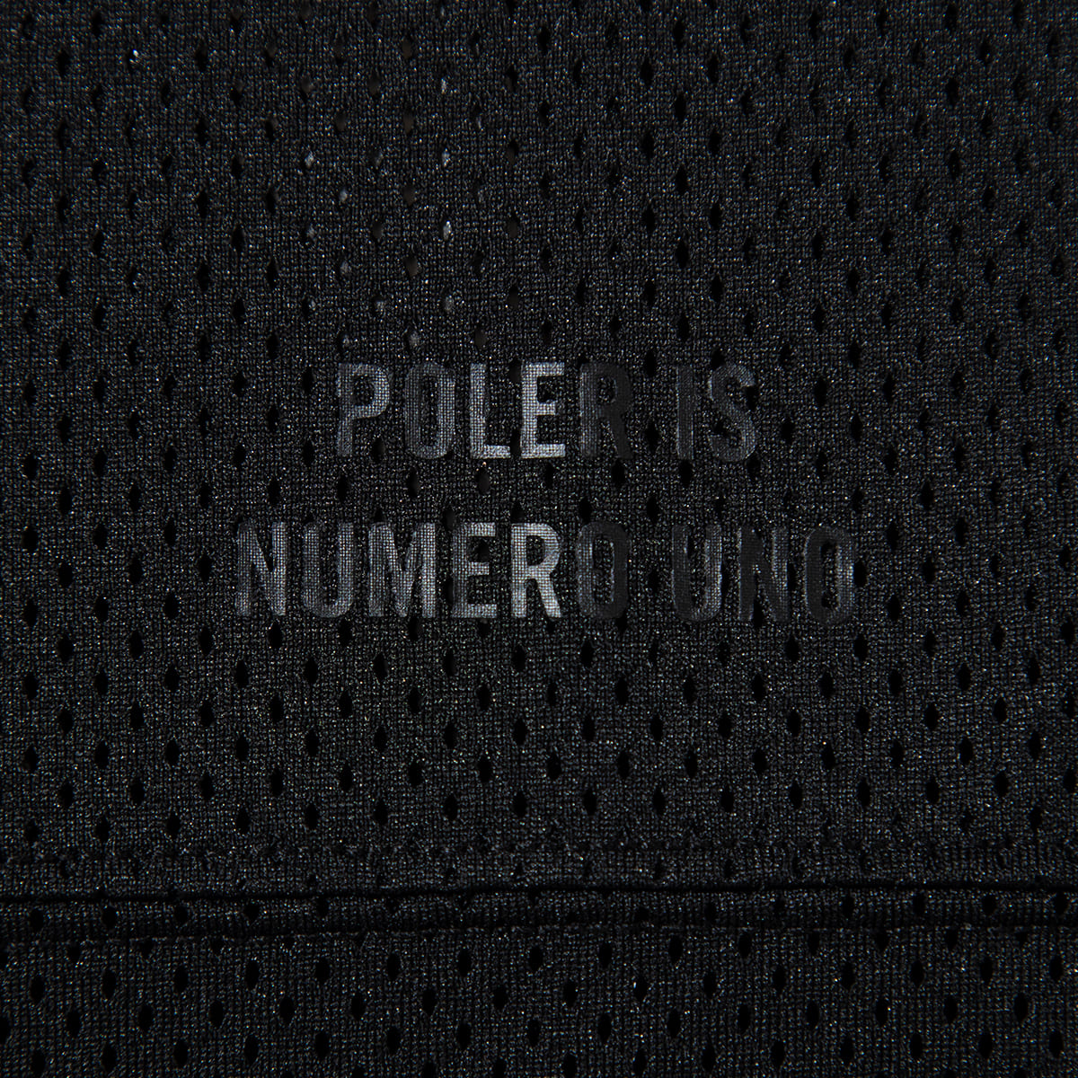 POLER MESH BAGGY S/S ポーラー メッシュ バギー ショートスリーブ 261MCV0035【メンズ 通気性 メッシュ素材 バギーシルエット 半袖 プルオーバー 26SS】