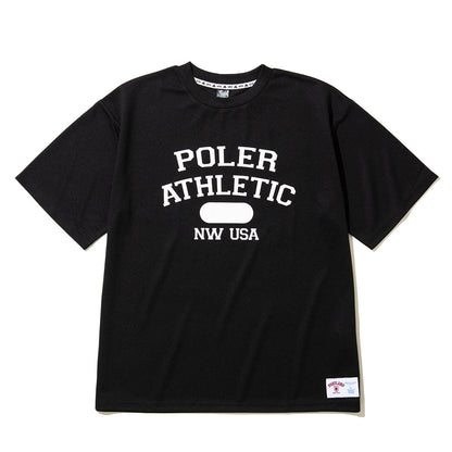 POLER QUICK DRY MESH TEE ポーラー クイックドライ メッシュ ティー 261MCV0036【メンズ スポーツ アウトドア アクティブ デイリーユース 半袖Tシャツ 26SS】