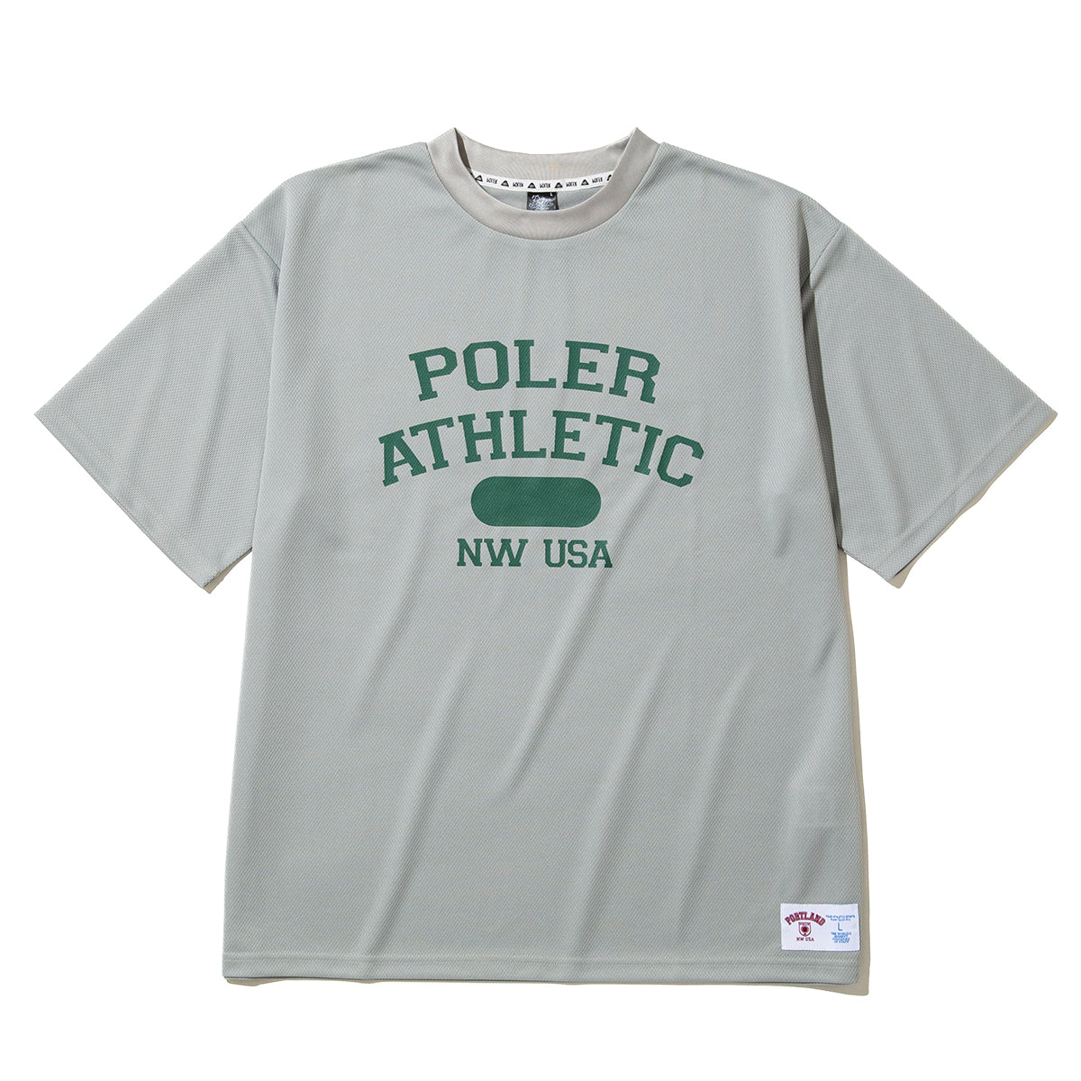 POLER QUICK DRY MESH TEE ポーラー クイックドライ メッシュ ティー 261MCV0036【メンズ スポーツ アウトドア アクティブ デイリーユース 半袖Tシャツ 26SS】