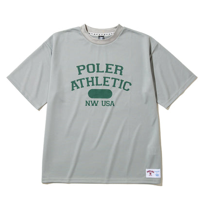 POLER QUICK DRY MESH TEE ポーラー クイックドライ メッシュ ティー 261MCV0036【メンズ スポーツ アウトドア アクティブ デイリーユース 半袖Tシャツ 26SS】
