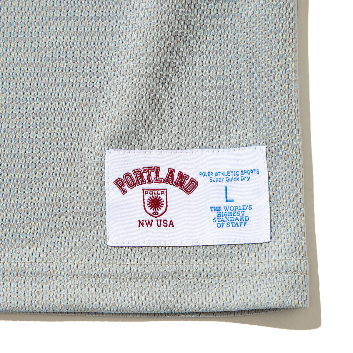 POLER QUICK DRY MESH TEE ポーラー クイックドライ メッシュ ティー 261MCV0036【メンズ スポーツ アウトドア アクティブ デイリーユース 半袖Tシャツ 26SS】