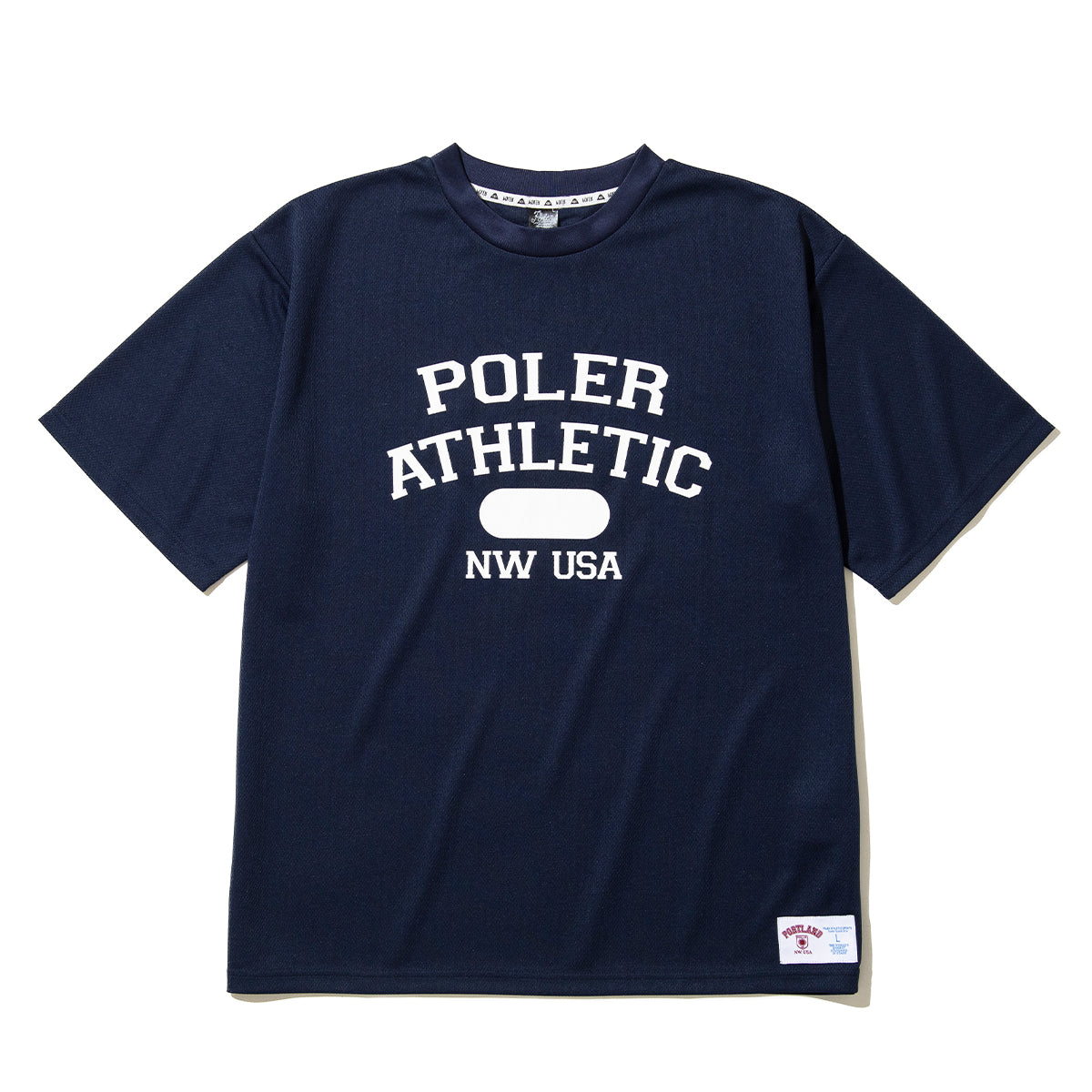 POLER QUICK DRY MESH TEE ポーラー クイックドライ メッシュ ティー 261MCV0036【メンズ スポーツ アウトドア アクティブ デイリーユース 半袖Tシャツ 26SS】