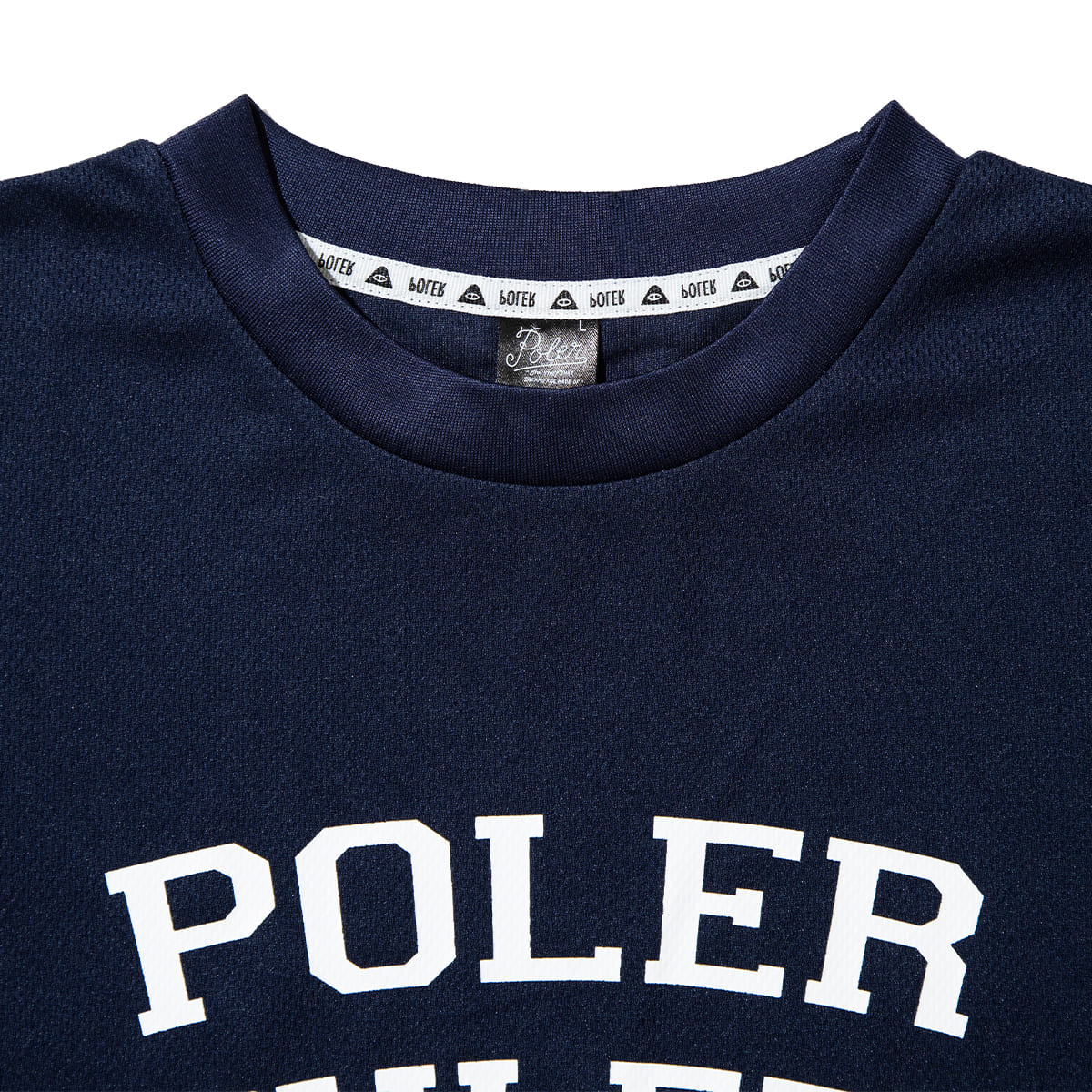 POLER QUICK DRY MESH TEE ポーラー クイックドライ メッシュ ティー 261MCV0036【メンズ スポーツ アウトドア アクティブ デイリーユース 半袖Tシャツ 26SS】