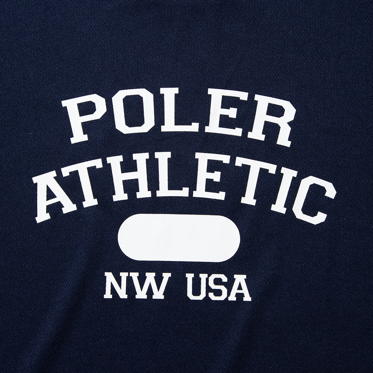 POLER QUICK DRY MESH TEE ポーラー クイックドライ メッシュ ティー 261MCV0036【メンズ スポーツ アウトドア アクティブ デイリーユース 半袖Tシャツ 26SS】