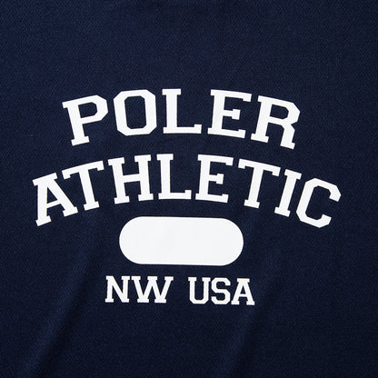 POLER QUICK DRY MESH TEE ポーラー クイックドライ メッシュ ティー 261MCV0036【メンズ スポーツ アウトドア アクティブ デイリーユース 半袖Tシャツ 26SS】