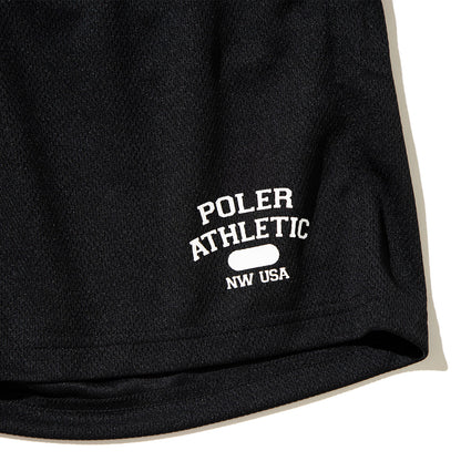 POLER QUICK DRY MESH SHORT ポーラー クイックドライ メッシュ ショーツ 261MCV0037【メンズ スポーツ アウトドア アクティブ デイリーユース メッシュ ショーツ 26SS】