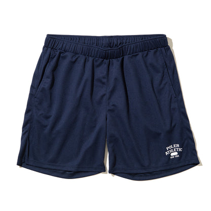 POLER QUICK DRY MESH SHORT ポーラー クイックドライ メッシュ ショーツ 261MCV0037【メンズ スポーツ アウトドア アクティブ デイリーユース メッシュ ショーツ 26SS】