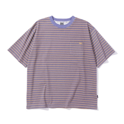POLER COOL TOUCH 90'S STRIPE S/S TEE ポーラー クールタッチ ナインティーズ ストライプ ショートスリーブ ティー 261MCV0047【メンズ クールタッチ ナインティーズ ストライプ 半袖Tシャツ 26SS】