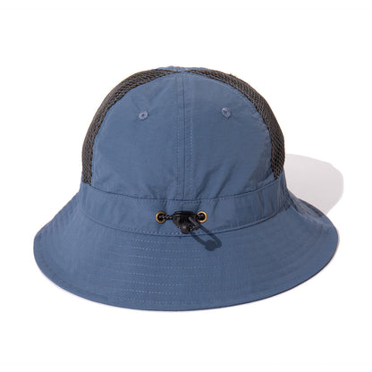 POLER NYLON MESH BELL HAT ポーラー ナイロン メッシュ ベルハット 261MCV0069【メンズ ナイロンメッシュ ベルハット 通気性抜群 メッシュハット サマーハット 26SS】