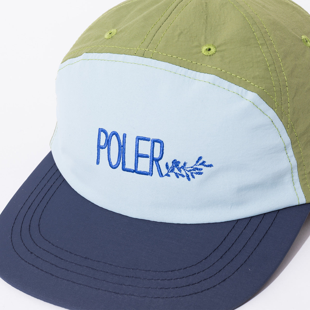 POLER 7 PANELE NYLON CAP ポーラー セブンパネル ナイロン キャップ 261MCV0070【メンズ セブンパネル ナイロンキャップ 7パネルキャップ ナイロンキャップ 26SS】