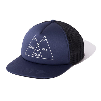 POLER VENN MESH CAP ポーラー ヴェン メッシュ キャップ 261MCV0085【メンズ ヴェン メッシュ キャップ メッシュ ベン図グラフィック 26SS】