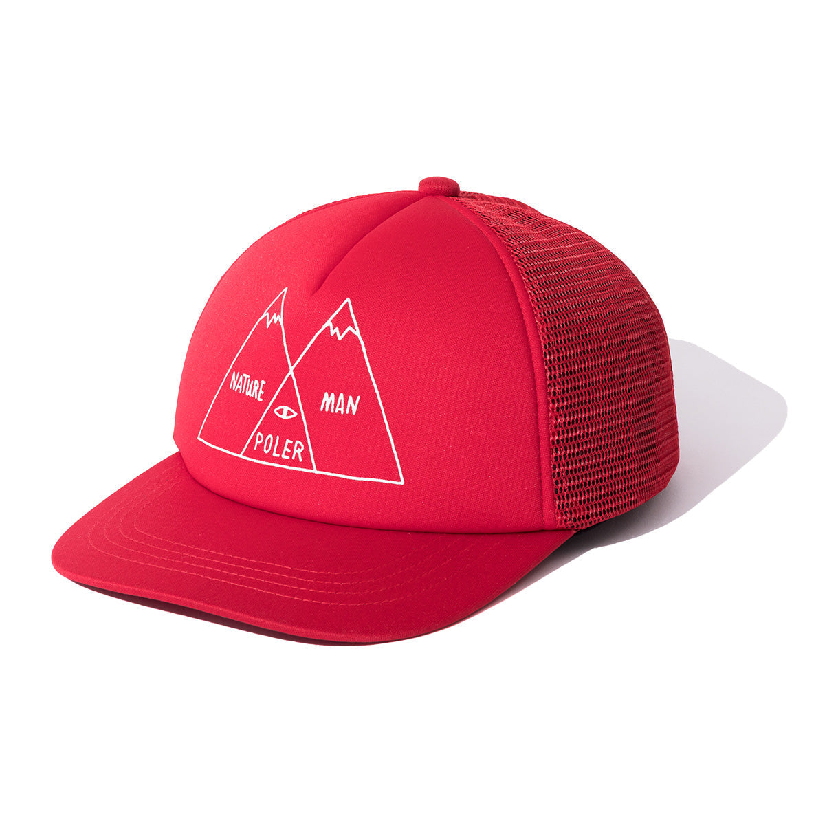 POLER VENN MESH CAP ポーラー ヴェン メッシュ キャップ 261MCV0085【メンズ ヴェン メッシュ キャップ メッシュ ベン図グラフィック 26SS】