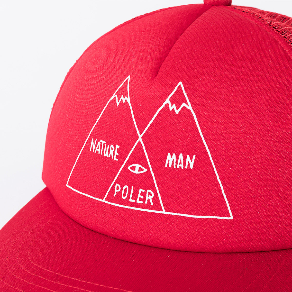 POLER VENN MESH CAP ポーラー ヴェン メッシュ キャップ 261MCV0085【メンズ ヴェン メッシュ キャップ メッシュ ベン図グラフィック 26SS】