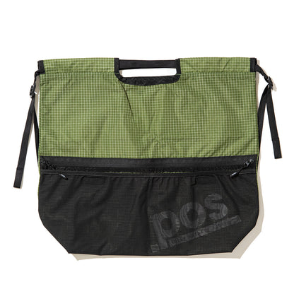 POLER KNAPSACK2.0 ポーラー ナップサック2.0 261MCV0093【メンズ ナイロン素材 耐久性 シースルーポケット 26SS】