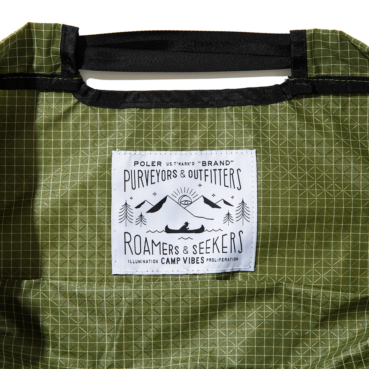 POLER KNAPSACK2.0 ポーラー ナップサック2.0 261MCV0093【メンズ ナイロン素材 耐久性 シースルーポケット 26SS】