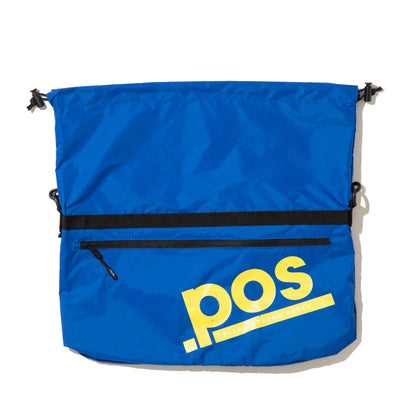 POLER DRAWSTRING SLING BAG ポーラー ドローストリング スリングバッグ 261MCV0094【メンズ ナイロン素材 ジップポケット バッグインバッグ 26SS】