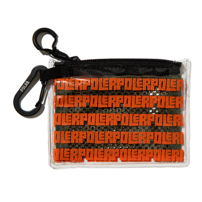 POLER HIGH&DRY PVC MESH POUCH ポーラー ハイ＆ドライ PVC メッシュポーチ 261MCV0103【メンズ PVC素材 メッシュ素材 カラビナ付き 26SS】
