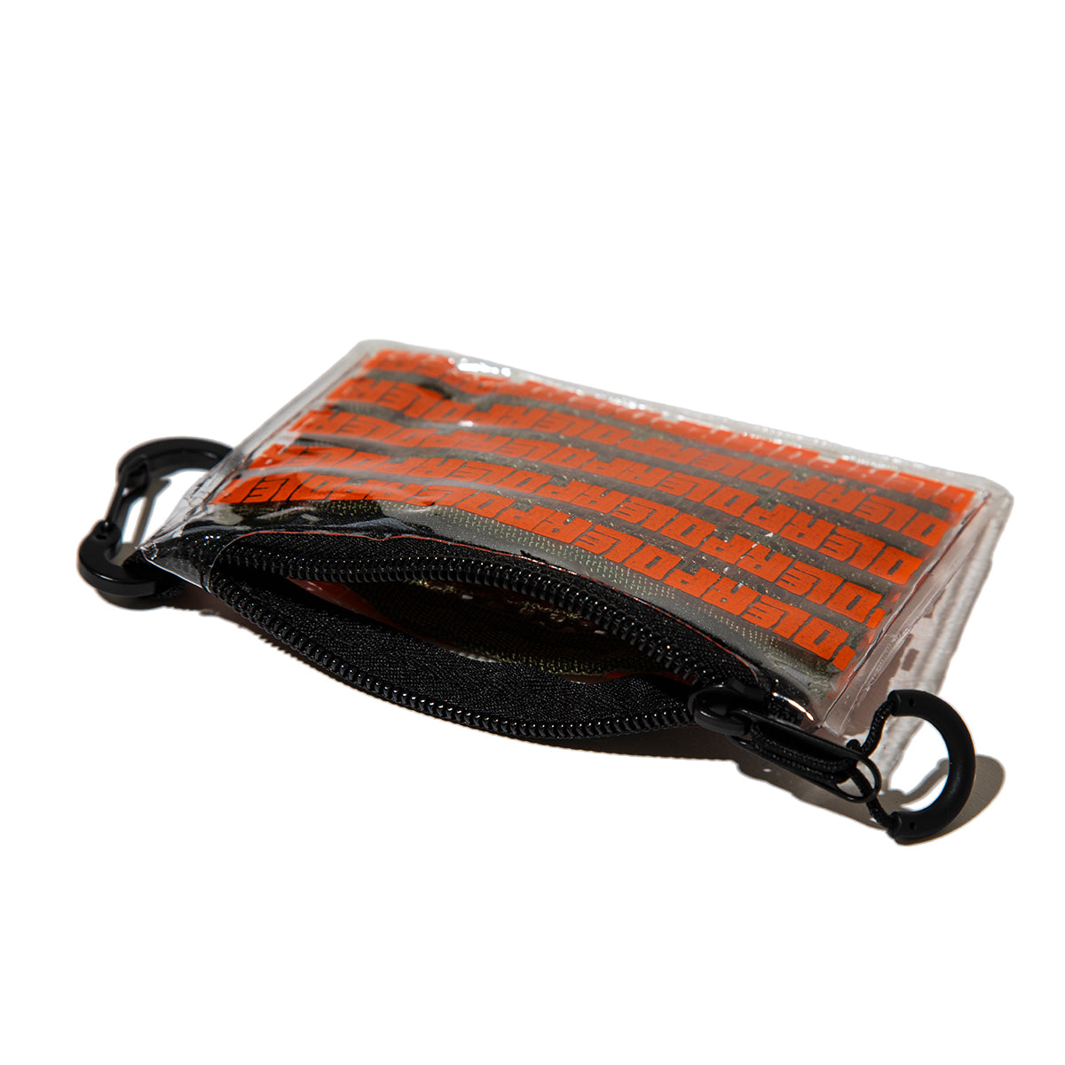 POLER HIGH&DRY PVC MESH POUCH ポーラー ハイ＆ドライ PVC メッシュポーチ 261MCV0103【メンズ PVC素材 メッシュ素材 カラビナ付き 26SS】