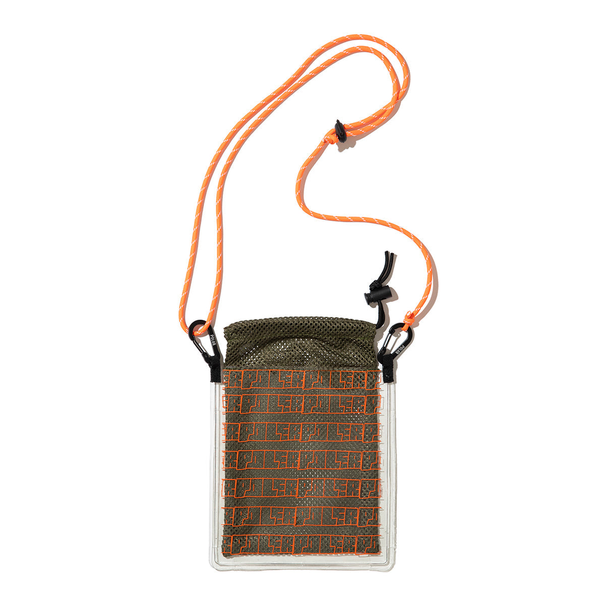 POLER HIGH&DRY PVC MESH SACOCHE ポーラー ハイ＆ドライ PVC メッシュサコッシュ 261MCV0104【メンズ PVC素材 メッシュ素材 アウトドア 26SS】