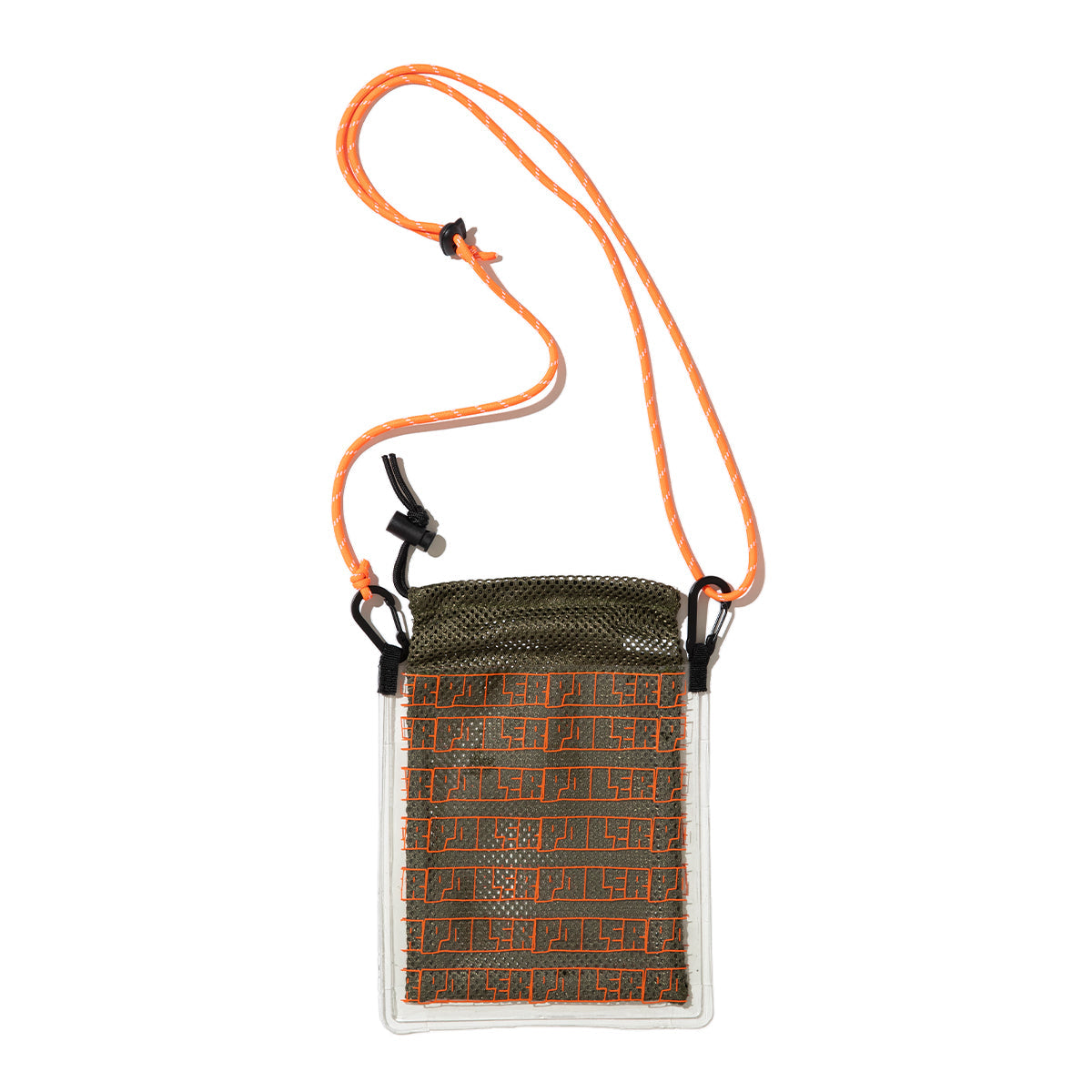 POLER HIGH&DRY PVC MESH SACOCHE ポーラー ハイ＆ドライ PVC メッシュサコッシュ 261MCV0104【メンズ PVC素材 メッシュ素材 アウトドア 26SS】