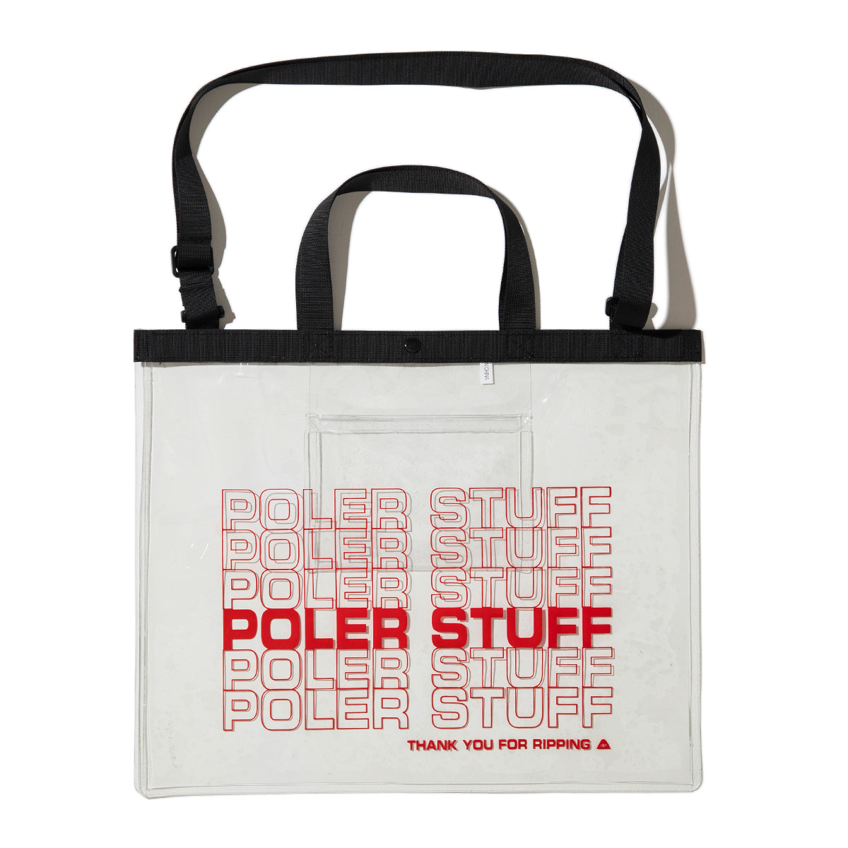 POLER PVC POOL BAG ポーラー PVC プールバッグ 261MCV0105【メンズ PVC素材 防水 アウトドア 26SS】