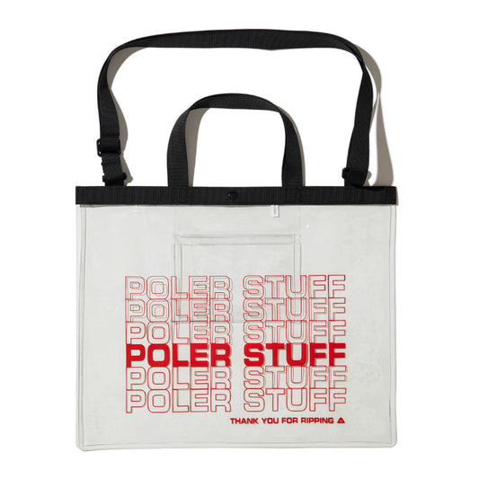 POLER PVC POOL BAG ポーラー PVC プールバッグ 261MCV0105【メンズ PVC素材 防水 アウトドア 26SS】