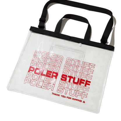 POLER PVC POOL BAG ポーラー PVC プールバッグ 261MCV0105【メンズ PVC素材 防水 アウトドア 26SS】
