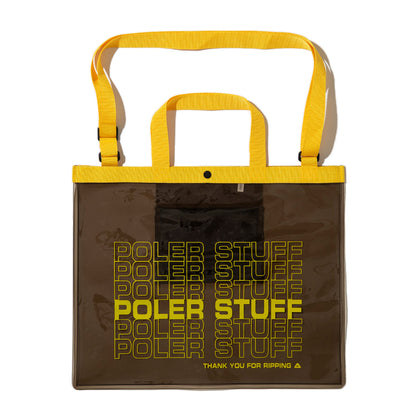 POLER PVC POOL BAG ポーラー PVC プールバッグ 261MCV0105【メンズ PVC素材 防水 アウトドア 26SS】