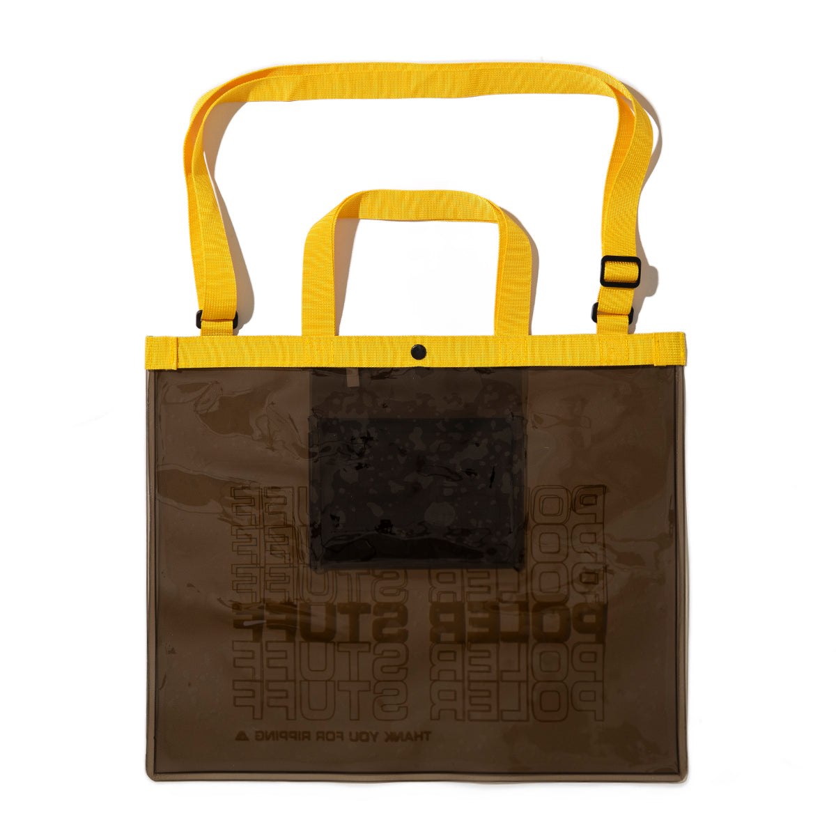 POLER PVC POOL BAG ポーラー PVC プールバッグ 261MCV0105【メンズ PVC素材 防水 アウトドア 26SS】