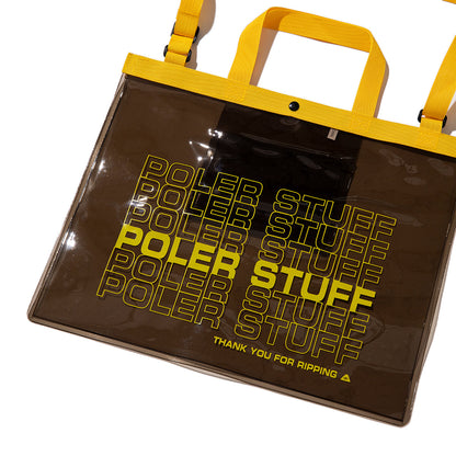 POLER PVC POOL BAG ポーラー PVC プールバッグ 261MCV0105【メンズ PVC素材 防水 アウトドア 26SS】