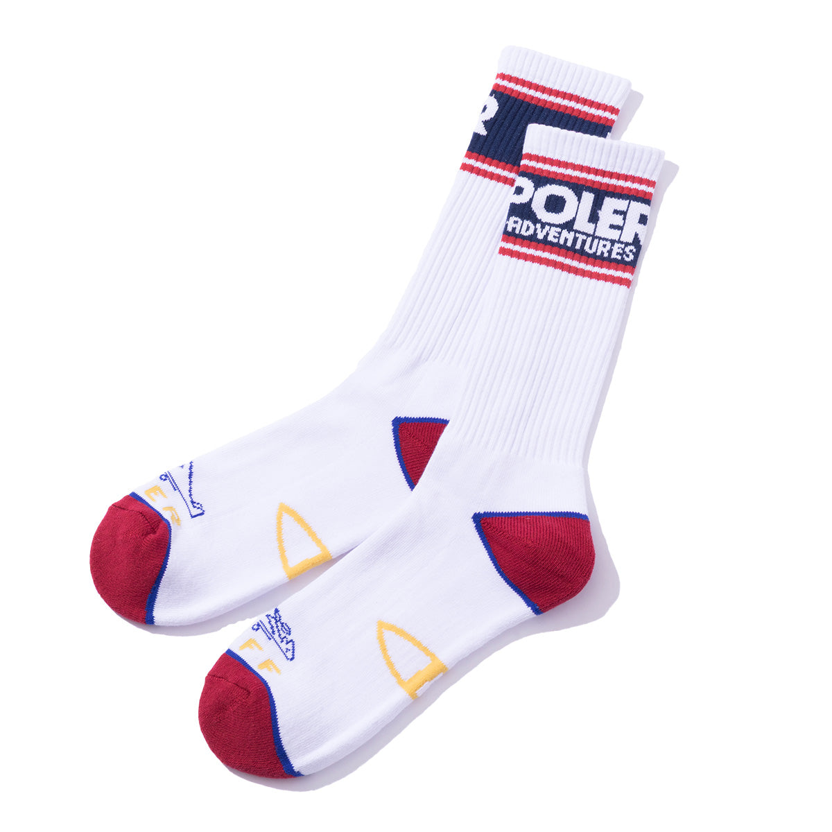 POLER SKATE SOCKS ポーラー スケートソックス 261MCV0117【メンズ スケーターライク 靴下 26SS】