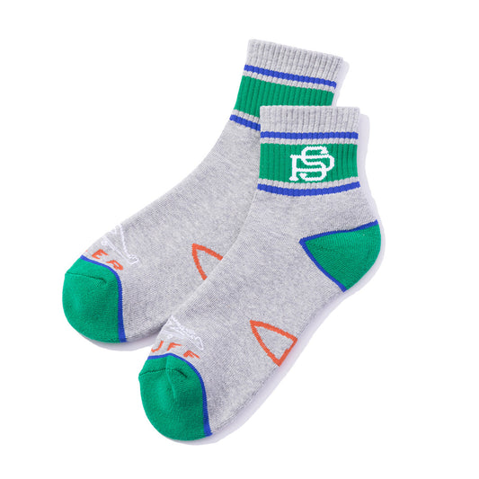 POLER CYCLOPS MID SOCKS ポーラー サイクロプス ミッドソックス 261MCV0118【メンズ ミドル丈 靴下 26SS】