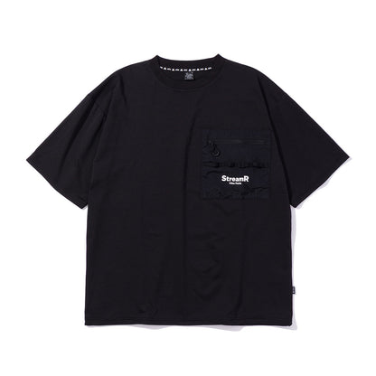 POLER StreamR DRAWCORD Dry S/S Tshirt ポーラー ストリームR ドローコード ドライ エスエス Tシャツ 261MCV0135【メンズ ポリエステル素材 ドローコード 26SS】