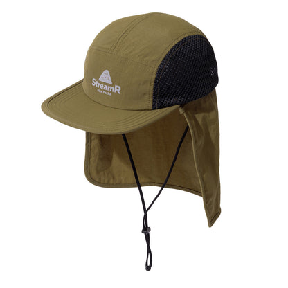 POLER StreamR SUNGUARD CAP ポーラー ストリームR サンガード キャップ 261MCV0138【メンズ メッシュ生地 UVカット 26SS】