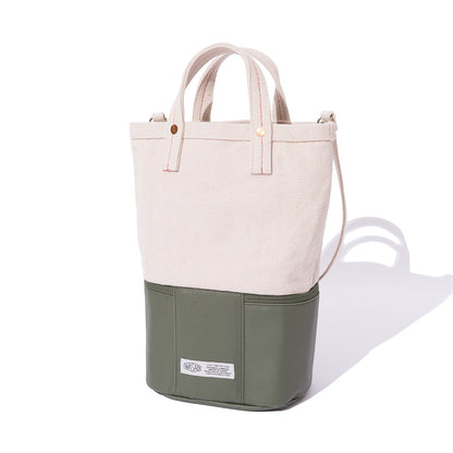 POLER WASABI&POLER Beer cooler&canvas tote bag ポーラー ワサビ＆ポーラー ビアクーラー＆キャンバス トートバッグ 261MCV0150【メンズ アウトドアバッグ キャンバス生地 26SS】