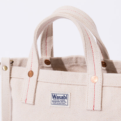 POLER WASABI&POLER Beer cooler&canvas tote bag ポーラー ワサビ＆ポーラー ビアクーラー＆キャンバス トートバッグ 261MCV0150【メンズ アウトドアバッグ キャンバス生地 26SS】
