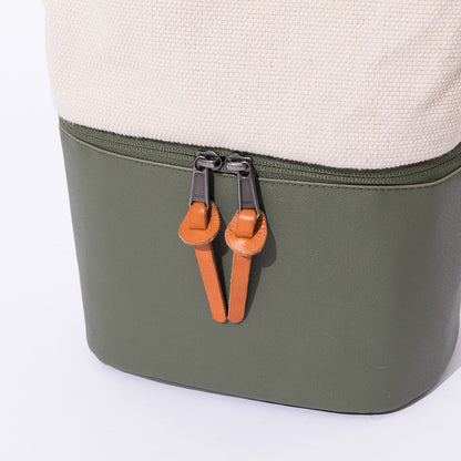 POLER WASABI&POLER Beer cooler&canvas tote bag ポーラー ワサビ＆ポーラー ビアクーラー＆キャンバス トートバッグ 261MCV0150【メンズ アウトドアバッグ キャンバス生地 26SS】