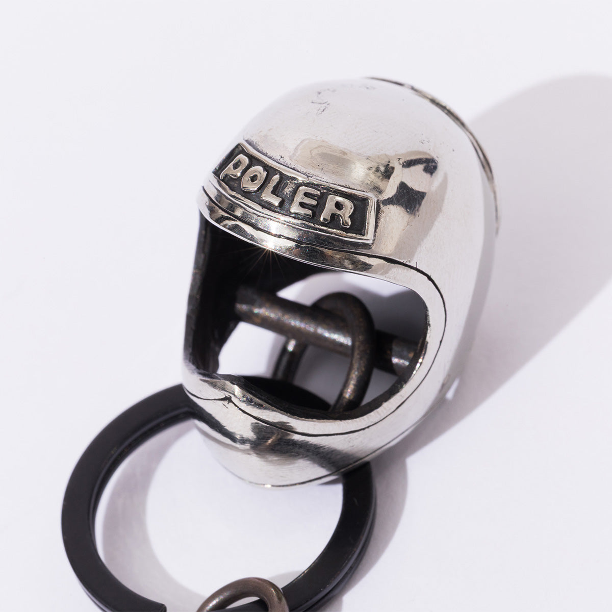 POLER WASABI&POLER HELM Iron keychain ポーラー ワサビ＆ポーラー ヘルム アイアン キーチェーン 261MCV0151【メンズ コラボ キーチャーム 26SS】