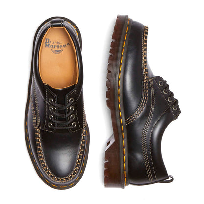 Dr. MARTENS LOWELL SHOES ドクターマーチン ロウェル シューズ 31816001【メンズ ローファー モックトゥ レースアップ ヴィンテージ風 アナリンレザー 26SS】