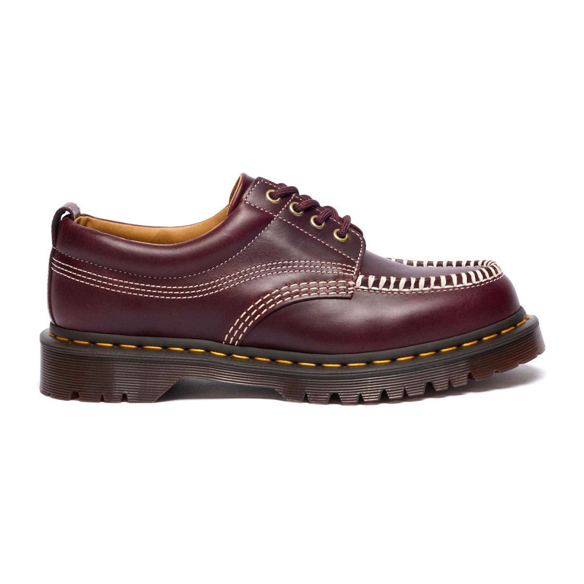 Dr. MARTENS LOWELL 4 HOLE SHOES ドクターマーチン ロウェル 4 ホール シューズ 31817600【メンズ ローファー モックトゥ レースアップ ヴィンテージ風 アナリンレザー 26SS】